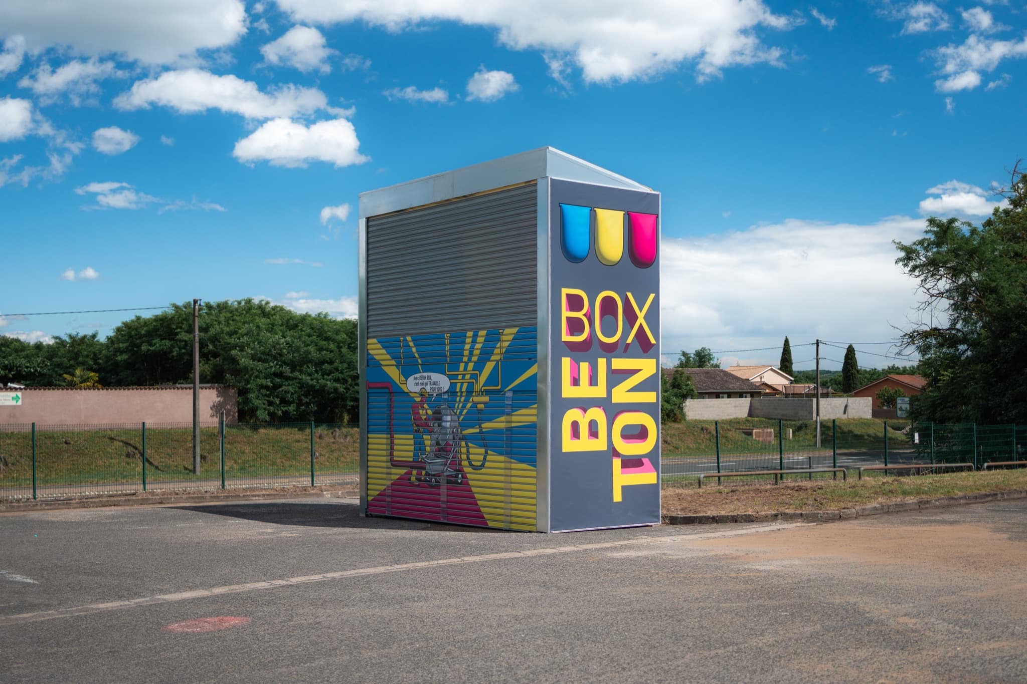 BétonBox — distributeur autonome de béton