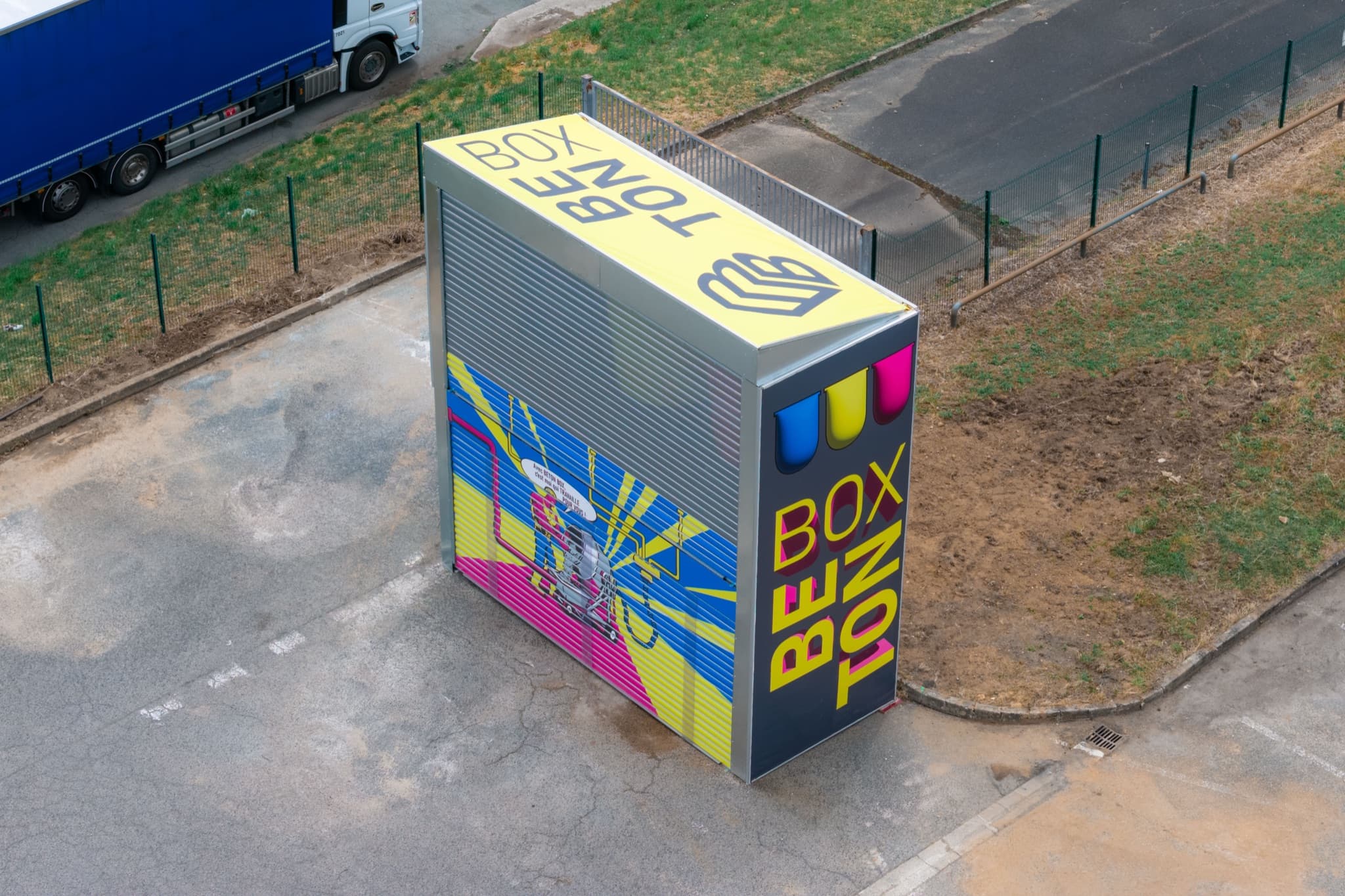 BétonBox — vue aérienne